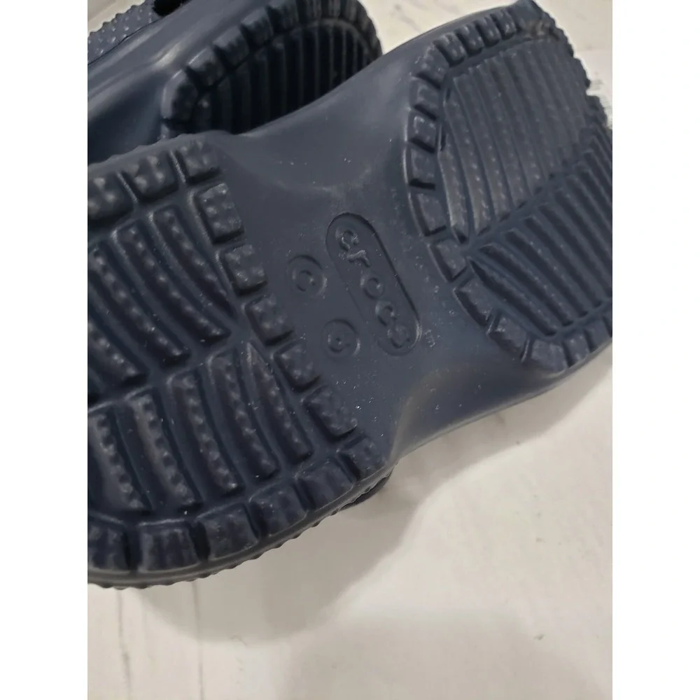 NEW‎ SZ 6 BABY TODDLER NAVY BLUE Crocs Kids' Classic Clog Childrens